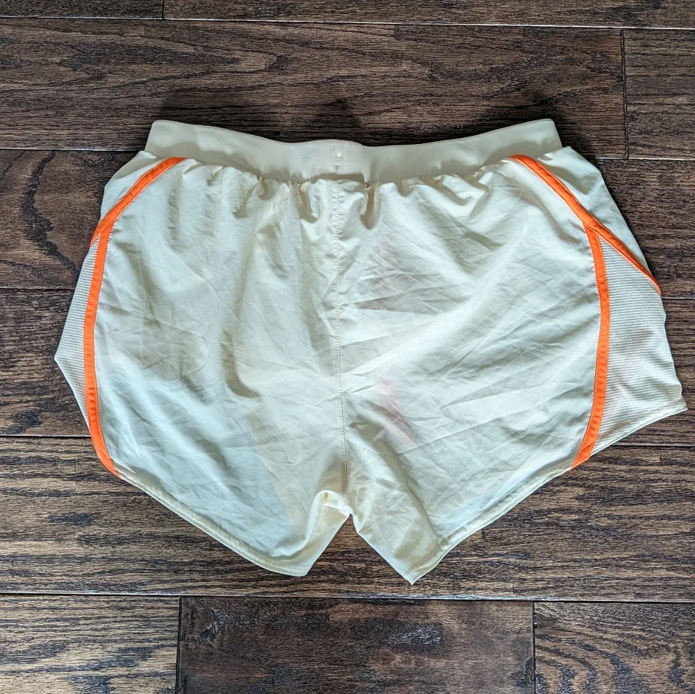 Under Armour Running Shorts Yellow and Orange - Picture 3 of 7